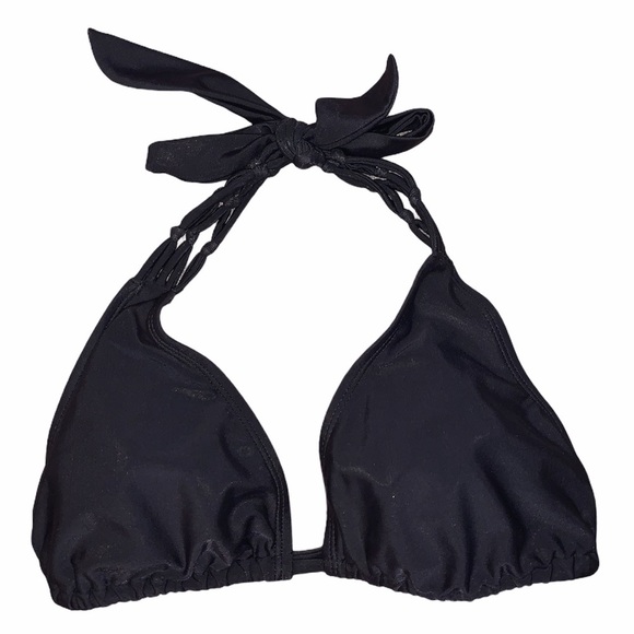 Black Bathing Suit Top - Picture 1 of 2